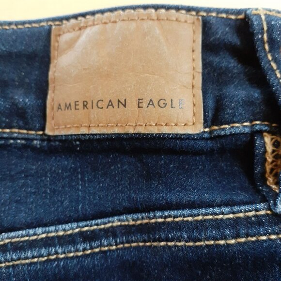 American Eagle Outfitters Ankle Jegging Jeans Womens Size 10 Blue Denim - Picture 6 of 6